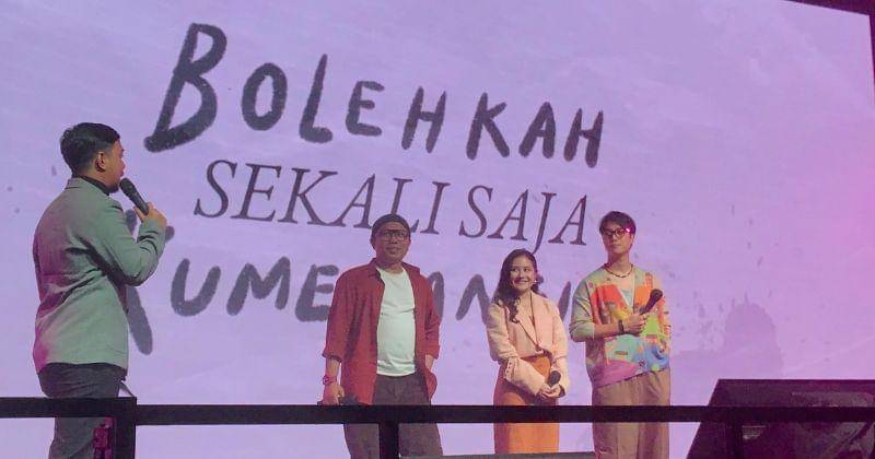 Acara Sinemaku Day 2024, di Gandaria City Hall, Rabu (10/1/2024). - Popmama.com/Dewi Hanifah Ledjar Cahyani